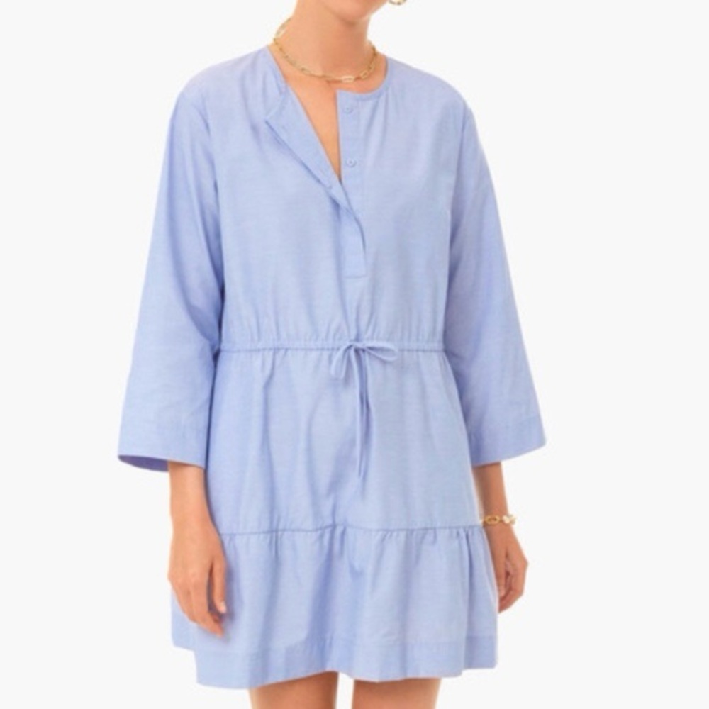 Tuckernuck Pomander Place Light Blue Lucy Dress